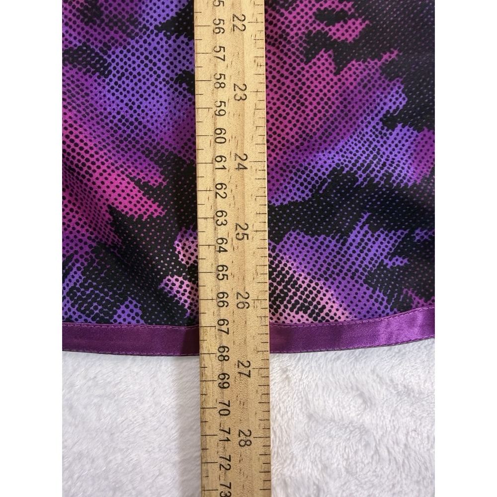Maggie Shepherd Lounge Track 2 Piece Set L Purple Abstract Australia Vtg 90s - Picture 3 of 9